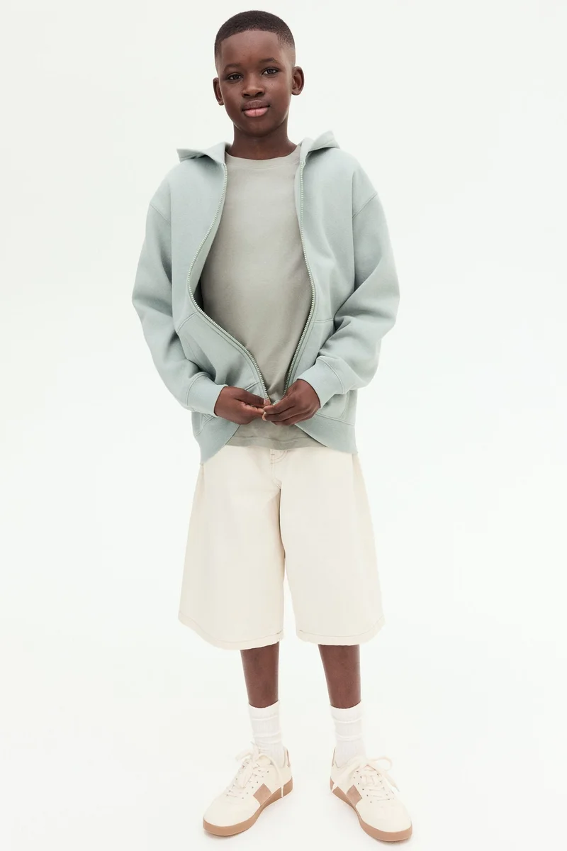 اتش اند ام Zip-through hoodie