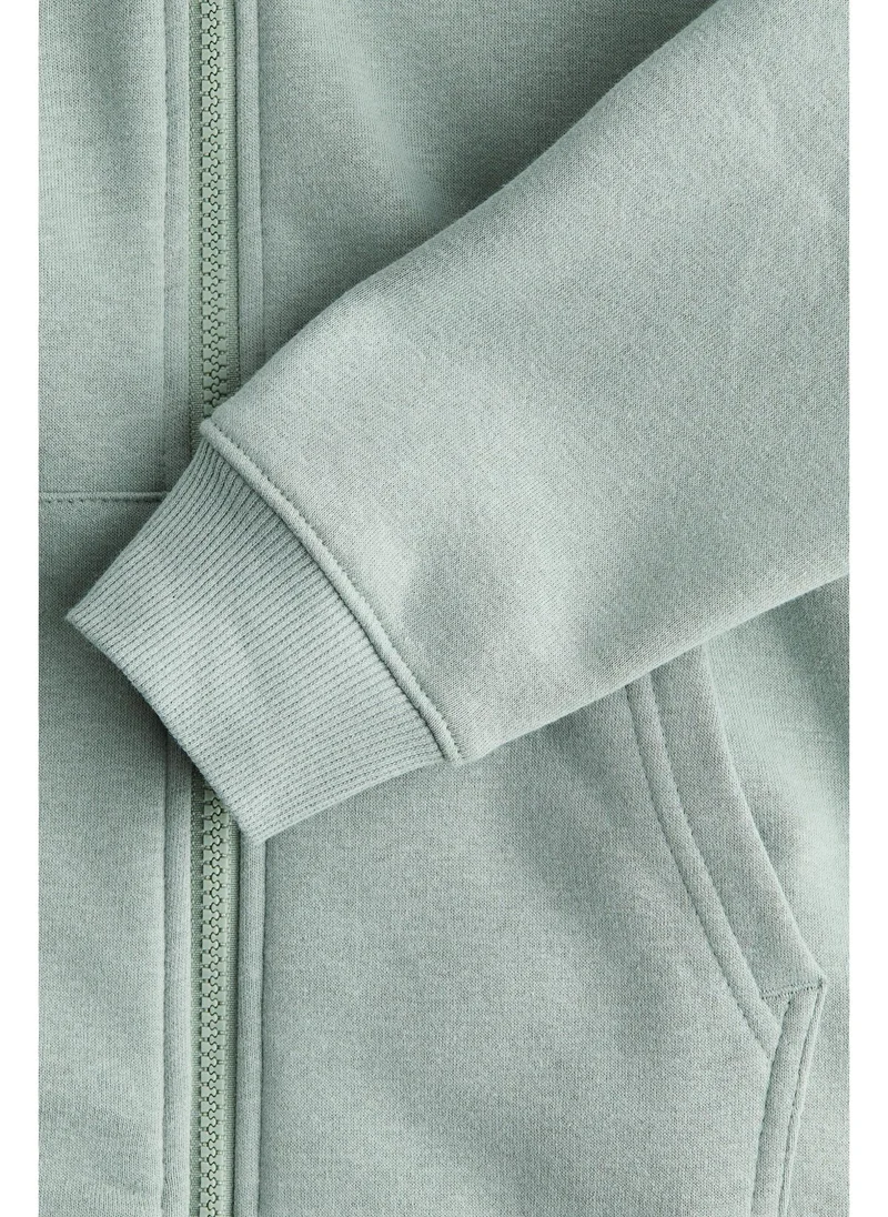 اتش اند ام Zip-through hoodie