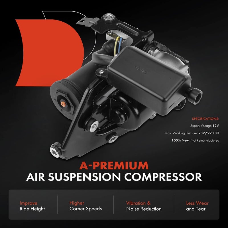 A-Premium Air Suspension Compressor for Ford Expedition & Lincoln Navigator - Image 2