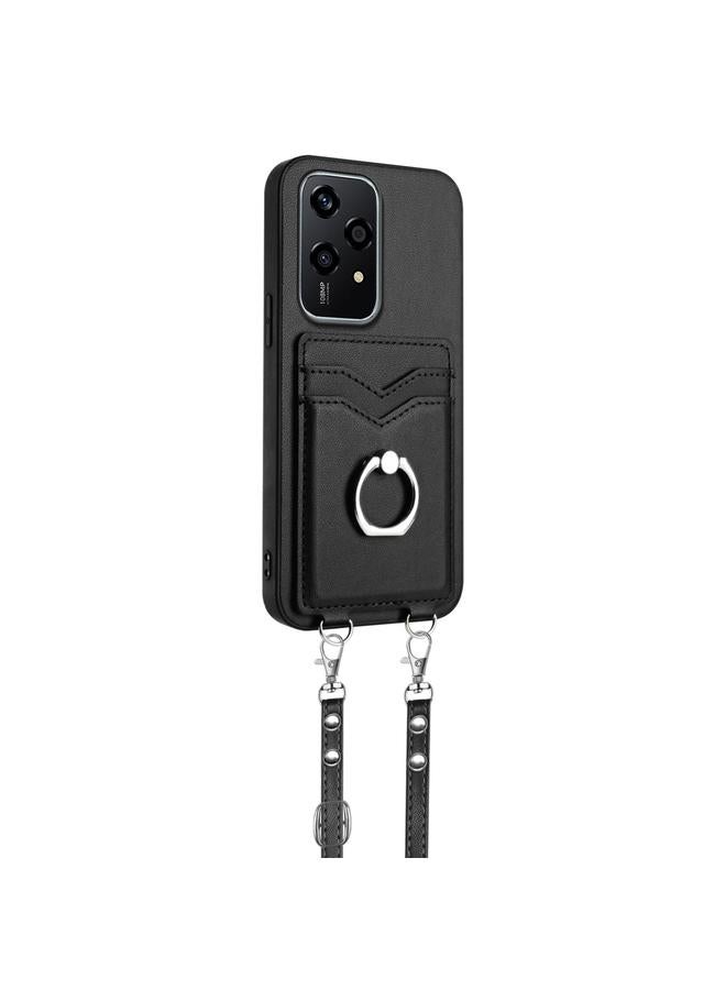 Zaboon Case For Honor 200 Lite Global R20 Crossbody Rope Ring Card Holder Phone Case  - Image 2