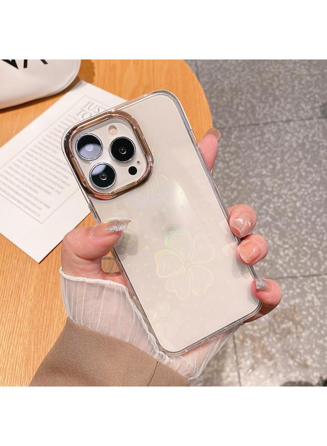 إيروريكس جراب لهاتف iPhone 12 / 12 Pro، جراب هاتف مقاوم للصدمات مطلي بالليزر الملون - Image 1