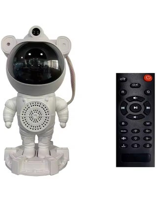 Astronaut Star Projector Galaxy Projector Light, Remote Control Spaceman Night Light with Timer with BT Music Speaker-White - pzsku/Z779E02401C72CE0734D2Z/45/_/1713900698/670dcede-df6a-4cec-a9c7-4b56e475f53f