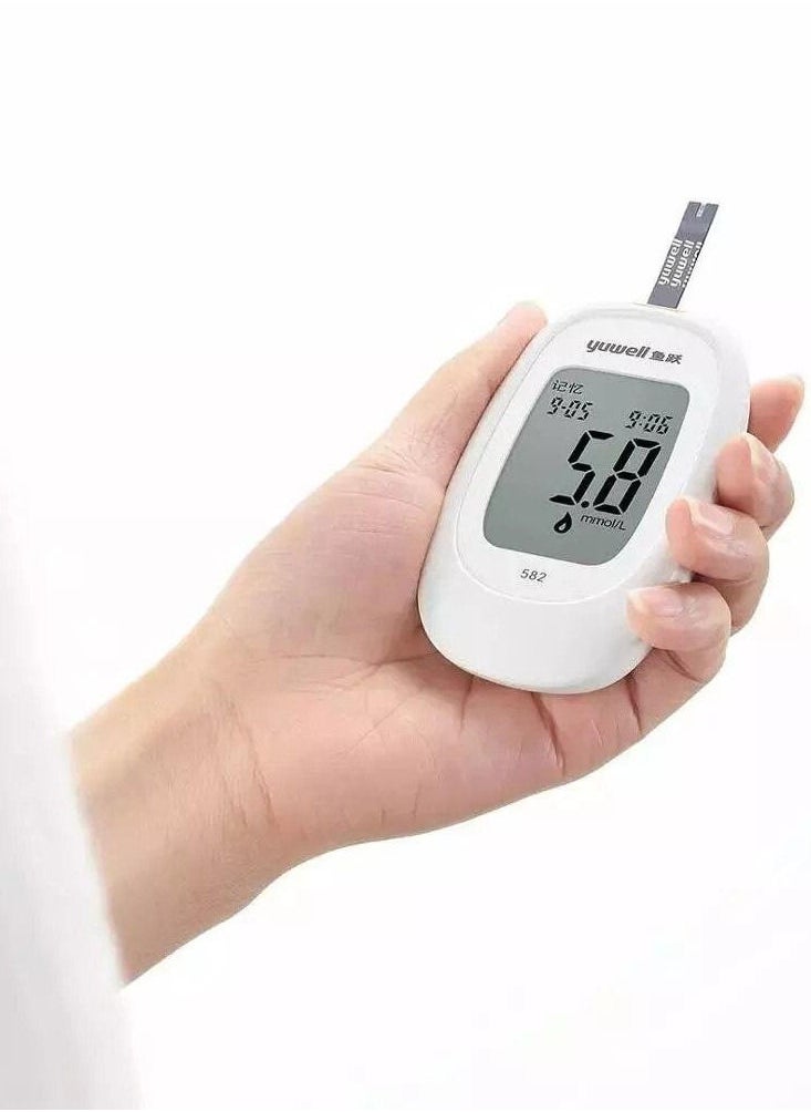 Yuwell - A Set Consisting Of A Blood Glucose Meter With Two Packs Of Glucose Test Strips And Two Packs Of Lancets - Image 1