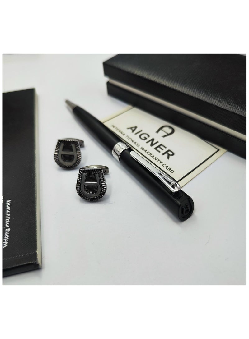 Aigner pen and cufflink  New, new, latest release