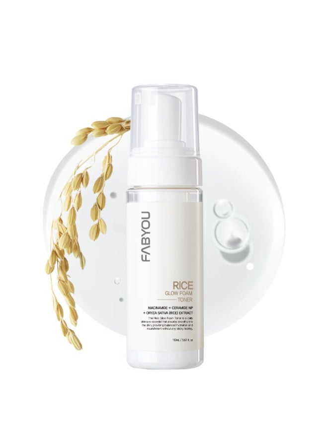 فابيو تونر رغوي متوهج من رايس - 150 مل - أصلي - كوريا الجنوبية - Image 1