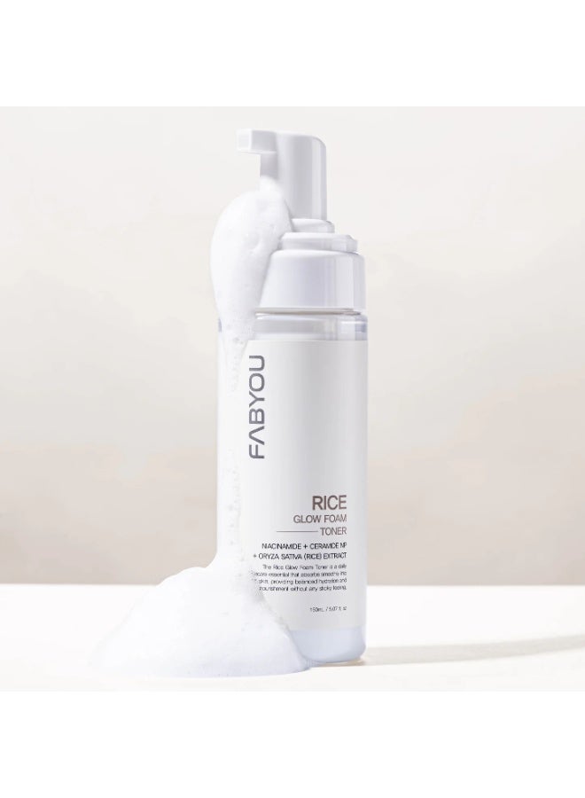 فابيو تونر رغوي متوهج من رايس - 150 مل - أصلي - كوريا الجنوبية - Image 3
