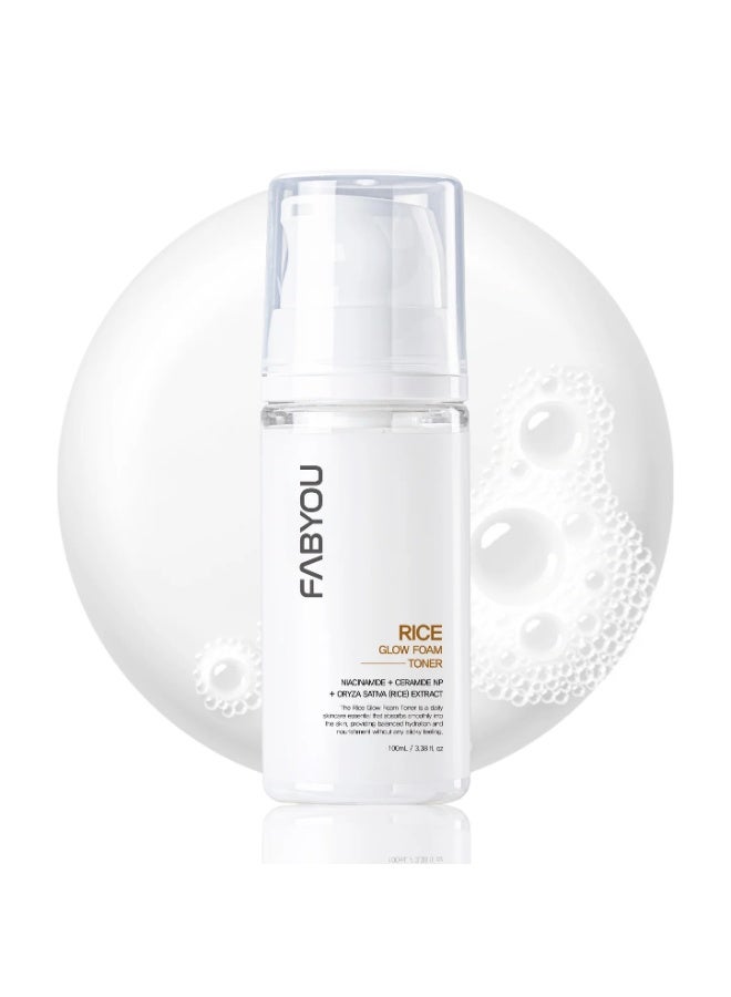 فابيو تونر رغوي متوهج من رايس - 150 مل - أصلي - كوريا الجنوبية - Image 4
