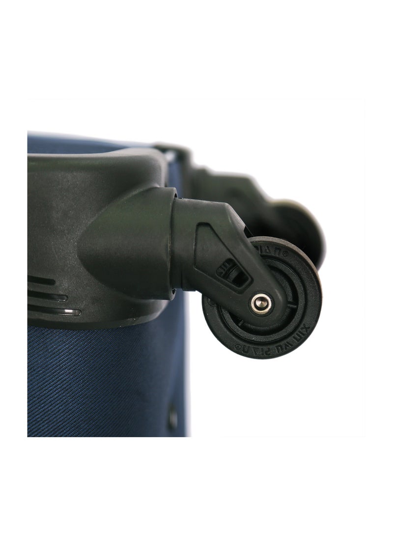 GIORDANO مجموعة حقائب جيوردانو ذات العجلات الناعمة، 3 قطع، باللون الأزرق - Image 5