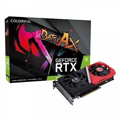 Colorful ملون RTX 3060 LHR Version NB Duo 12GB, ddr_dram , agp , بطاقة رسومات بائع معتمد - Nesh Computers(Bangalore) - Image 1