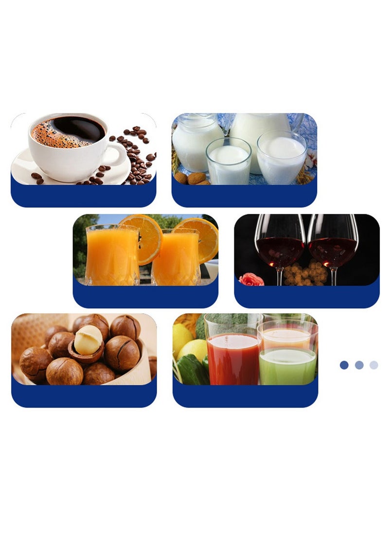 SYOSI - 2 Pack Reusable 80 Mesh Fine Bag Nut Milk Nylon Strainer for Straining FruitJuice Apple Grape Wine Press NutMilk Yogrut Doufu Almond Coffee with Drawstring 30x30cm - Image 1