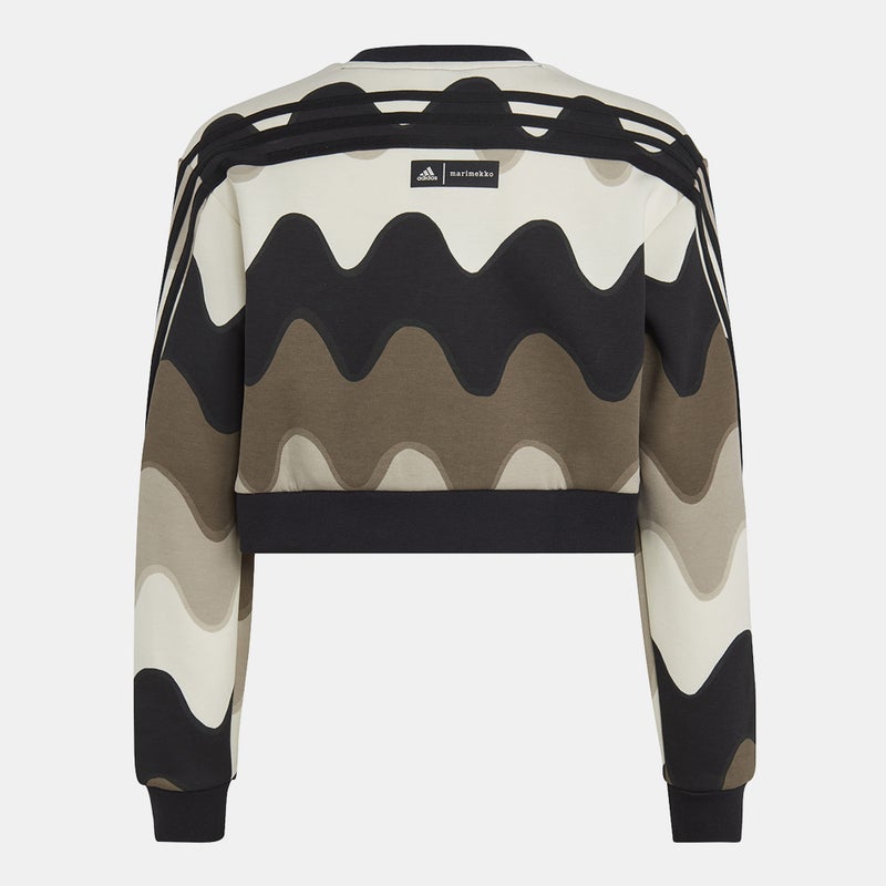 Adidas Kids' Marimekko Allover Print Sweatshirt - Image 2
