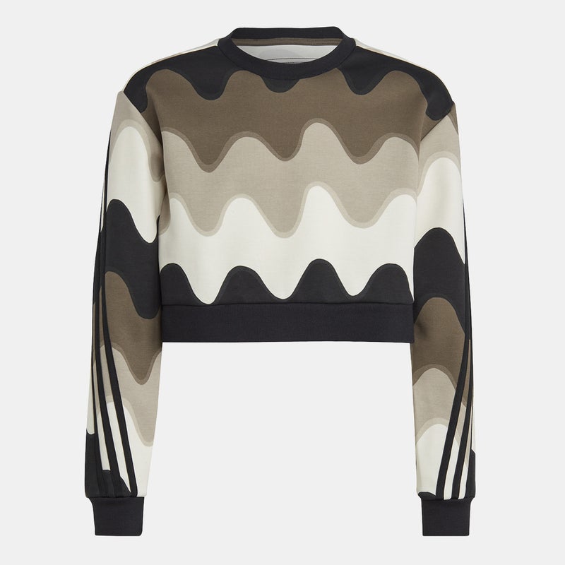 Adidas Kids' Marimekko Allover Print Sweatshirt - Image 1