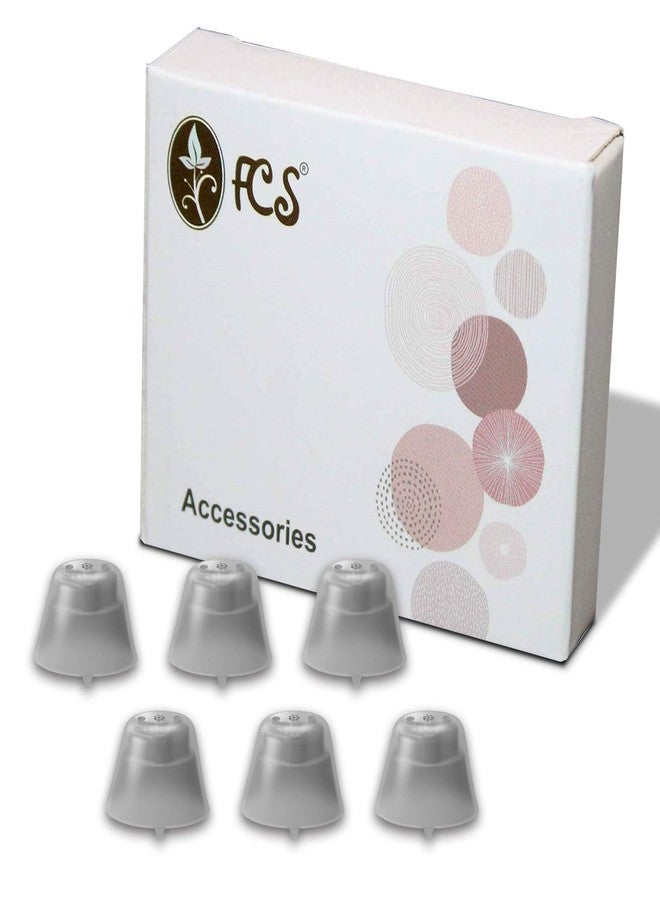 أف سي أس عبوة من 6 أكمام نقر من FCS لـ Siemens Signia Run Click-CIC/ITC (مهواة - كبير). - Image 1