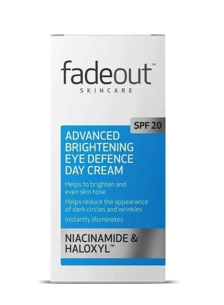 fadeout Fade Out Skincare Advanced Brightening Eye Defence Day Cream with SPF 20, Niacinamide & Haloxyl - Image 2