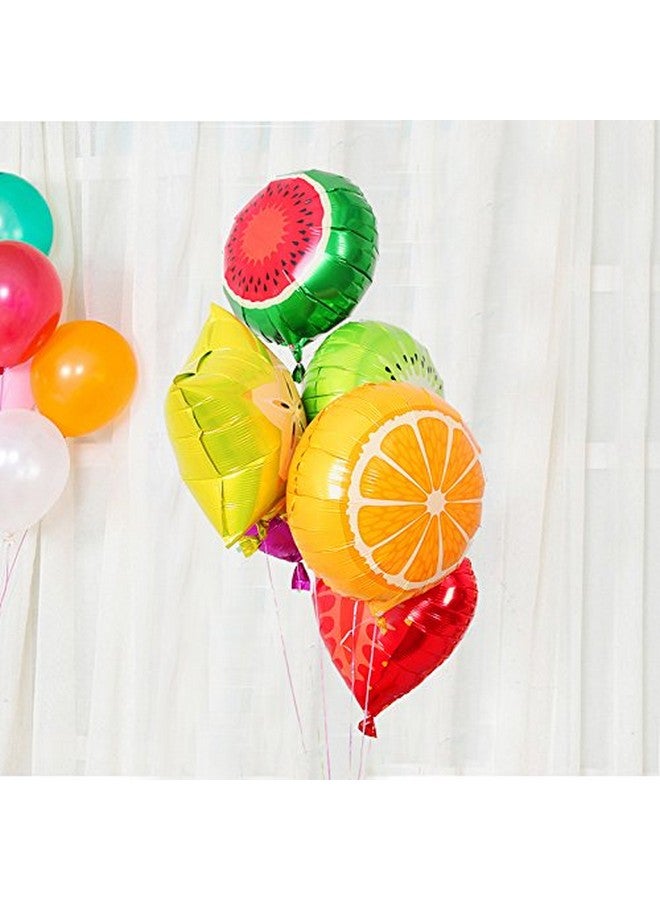 Simple polymer 18" Fruit Balloons Foil Balloons Mylar Balloons For Party Decoration Pack Of 24 - Image 3