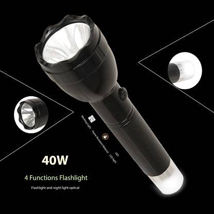 Care4 Care 4 Brite Light Flashlight L-300X with 4 Modes (high,Low,Night Back lamp, Long Press for Blinker) High watt Bright led Flashlight - Image 2