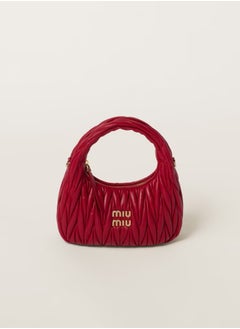 Miu Miu Wander nappa leather hobo Shoulder Bag  - Image 1