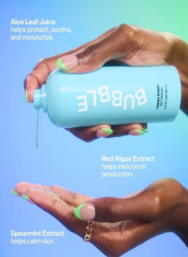 بابل فريش ستارت - غسول جل، 125 مل | غسول جل منعش ومرطب للوجه، تركيبة لطيفة للتنظيف العميق، بشرة ناعمة ومتوازنة - Image 3