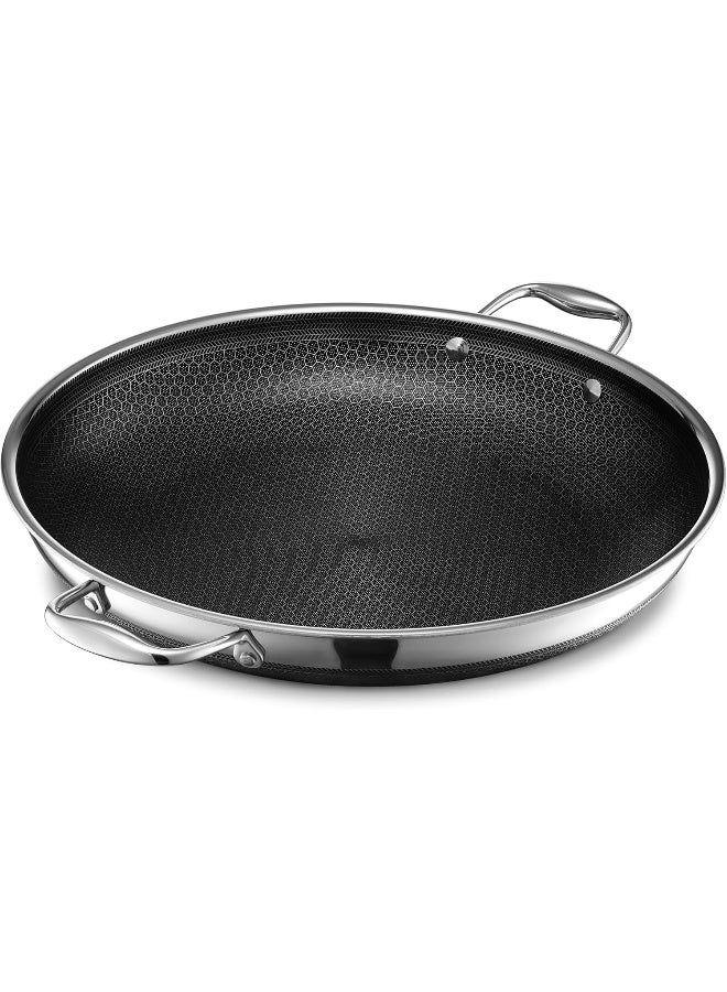 HexClad 35 cm Frying Pan and Lid with Stay-Cool Handles  - Image 2