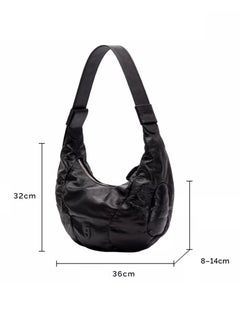 Kuno gigi Oil Wax Brown homeless baseball bag medium first layer cowhide genuine leather bag crossbody shoulder bag  - Image 3