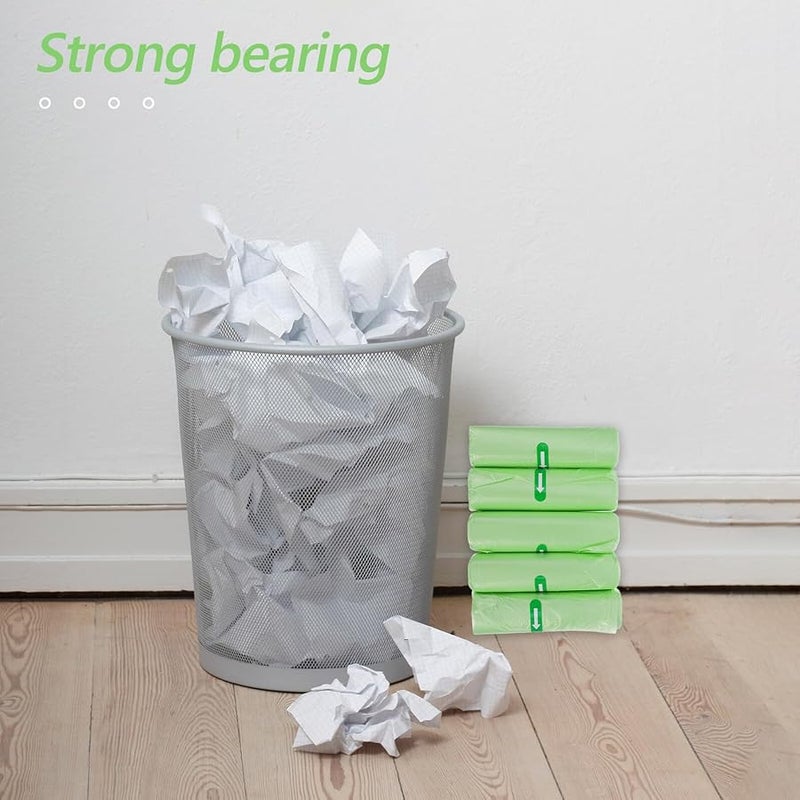 Biodegradable Trash Bags 13 Gallon Sturdy Odor Resistant Kitchen Garbage Can Liners - Image 5