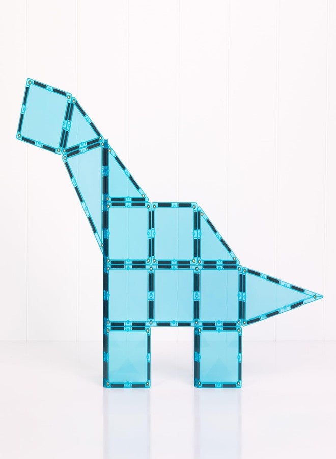 CONNETIX Magnetic Tiles Charity Edition Teal Pack, 20 Pieces - Image 5