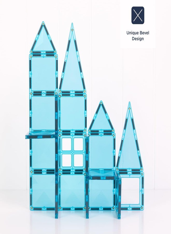 CONNETIX Magnetic Tiles Charity Edition Teal Pack, 20 Pieces - Image 4