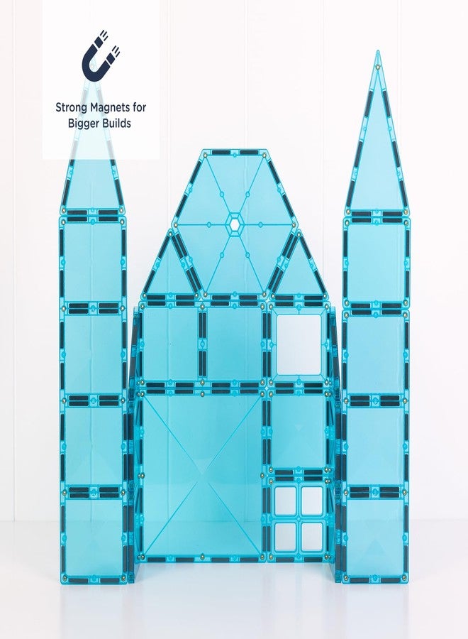 CONNETIX Magnetic Tiles Charity Edition Teal Pack, 20 Pieces - Image 2
