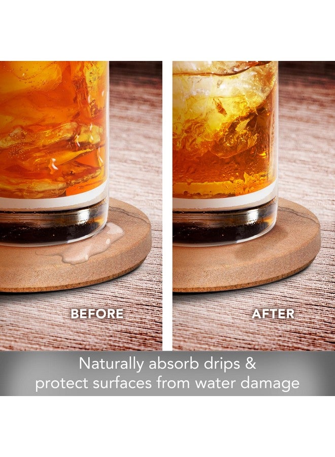 Thirstystone Cinnabar Brand, Multicolor All Natural Sandstone-Durable Stone with Varying Patterns, Every Coaster Is An Original, 4 inch round - Image 3