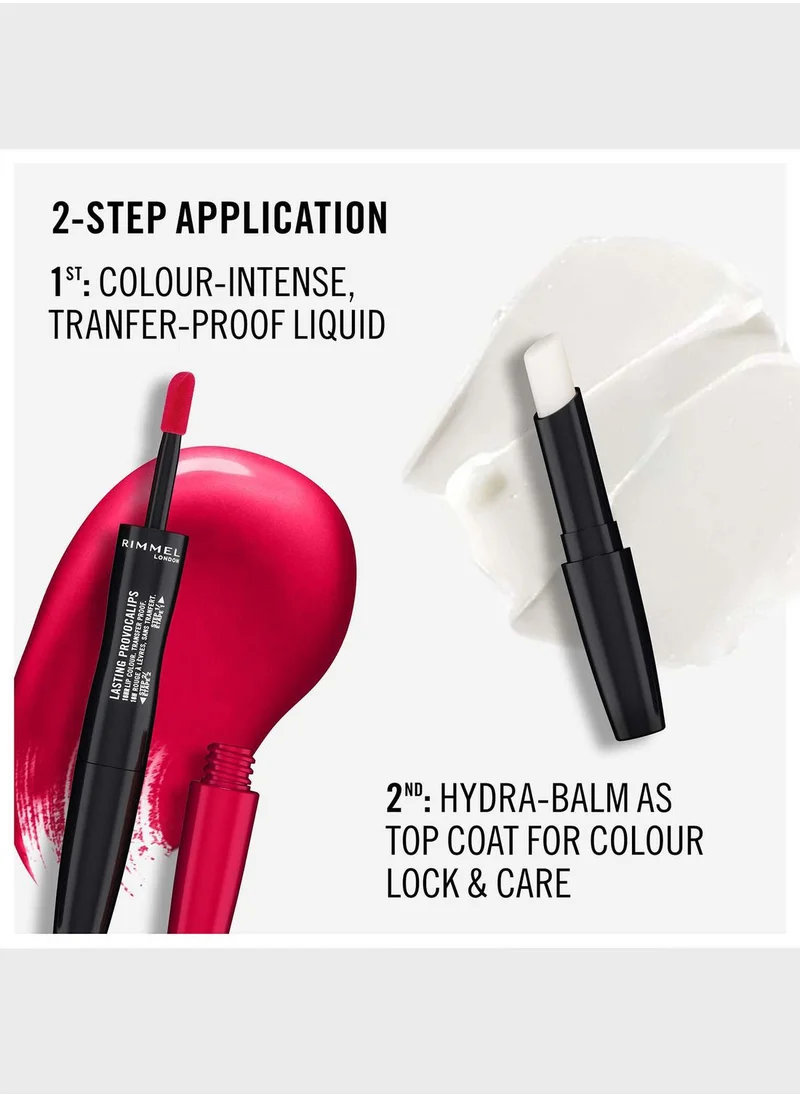 RIMMEL LONDON Lasting Provocalips Liquid Lipstick –  210 Pinkcase of Emergency