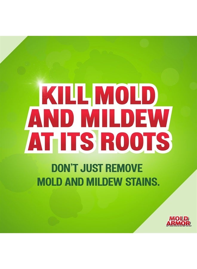 mold armor رذاذ احترافي لمكافحة العفن والتحكم فيه، 32 أونصة، مزيل للعفن والفطريات، نتائج مرئية في دقائق، يقضي على البكتيريا والفيروسات - Image 2