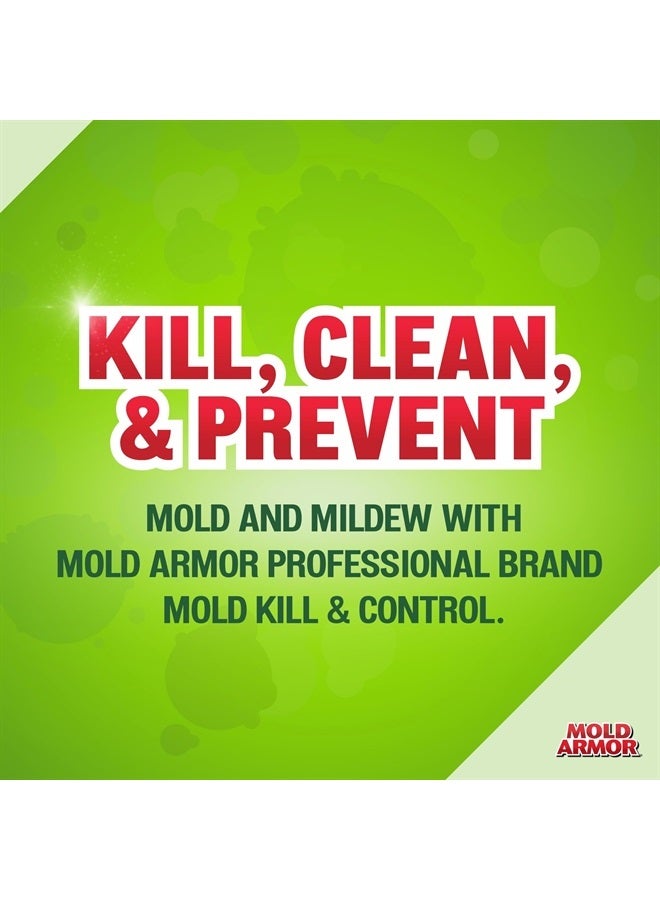 mold armor رذاذ احترافي لمكافحة العفن والتحكم فيه، 32 أونصة، مزيل للعفن والفطريات، نتائج مرئية في دقائق، يقضي على البكتيريا والفيروسات - Image 5