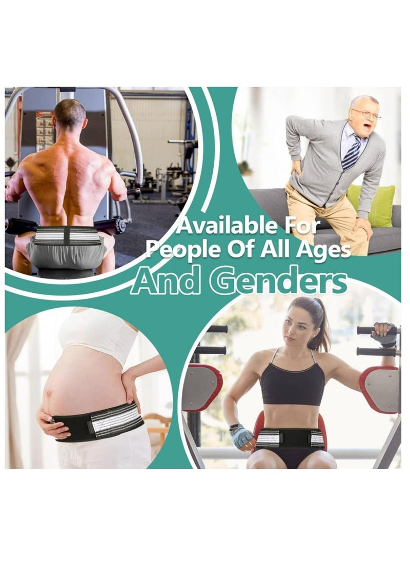 Women Men Sacroiliac Hip Support Belt Pain Relief Compression Belt for Lower Back Joint Pelvic Sacrum Pregnancy Nerve Sciatic Trochanteric - Image 5