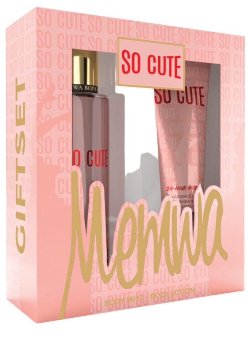 Memwa BODY MIST -BODY LOTION 