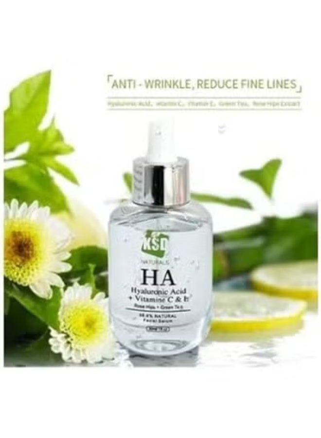 KSD Clear Hyaluronic Acid Face Serum 30ml - Image 2