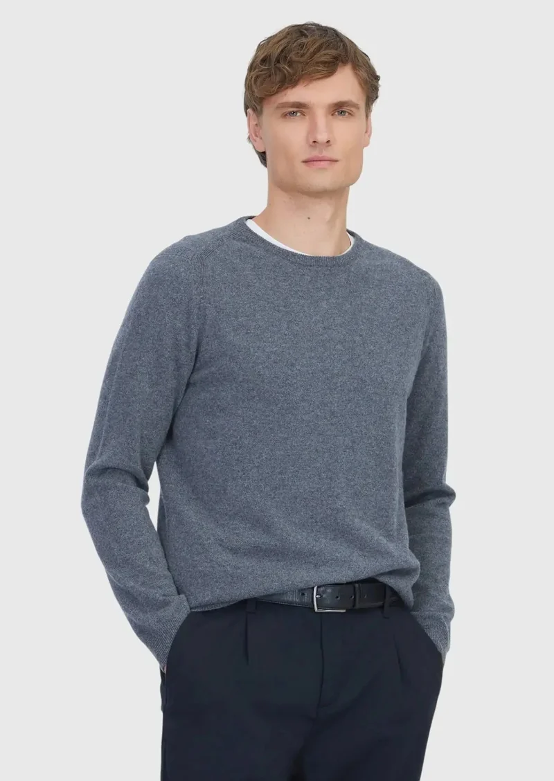 RAMSEY Medium Gray Knitwear Sweatshirt