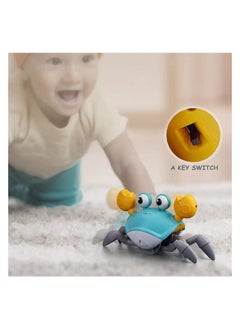 AWD New Creative Electric Runaway Crab Baby Educational Toddler Toy Interactive Escaping Toy With LED And Music  - Image 2