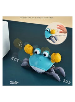 AWD New Creative Electric Runaway Crab Baby Educational Toddler Toy Interactive Escaping Toy With LED And Music  - Image 4