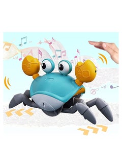 AWD New Creative Electric Runaway Crab Baby Educational Toddler Toy Interactive Escaping Toy With LED And Music  - Image 1