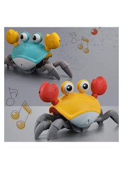 AWD New Creative Electric Runaway Crab Baby Educational Toddler Toy Interactive Escaping Toy With LED And Music  - Image 3