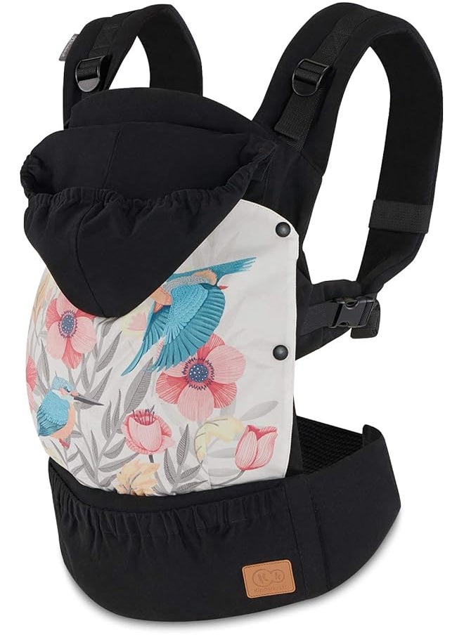 Kinderkraft - Huggy Baby Carrier Bird 0.75 Kg Pack Of 1 - Image 1