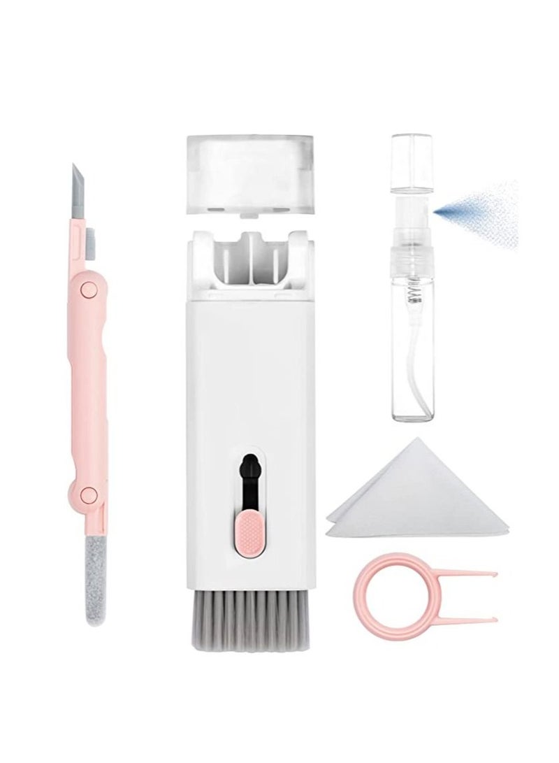 Y&D Laptop Screen Keyboard Earbud Cleaner Kit for Pro MacBook iPad iPhone iPod Electronics Cleaning Pen Brush Tool PC TV Phone Computer Headphone - 5ml Screens Cleaners Spray  - Image 1