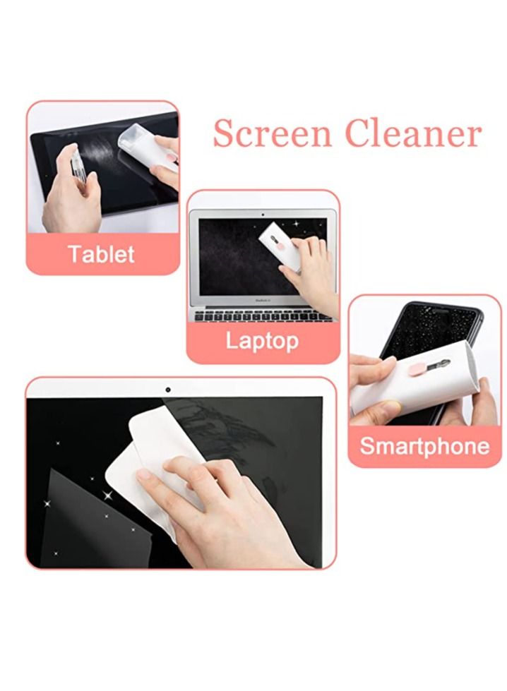 Y&D Laptop Screen Keyboard Earbud Cleaner Kit for Pro MacBook iPad iPhone iPod Electronics Cleaning Pen Brush Tool PC TV Phone Computer Headphone - 5ml Screens Cleaners Spray  - Image 4
