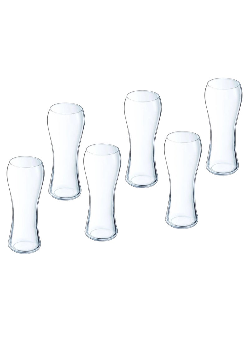 Luminarc glass juice cups set, 6 pieces - Image 1