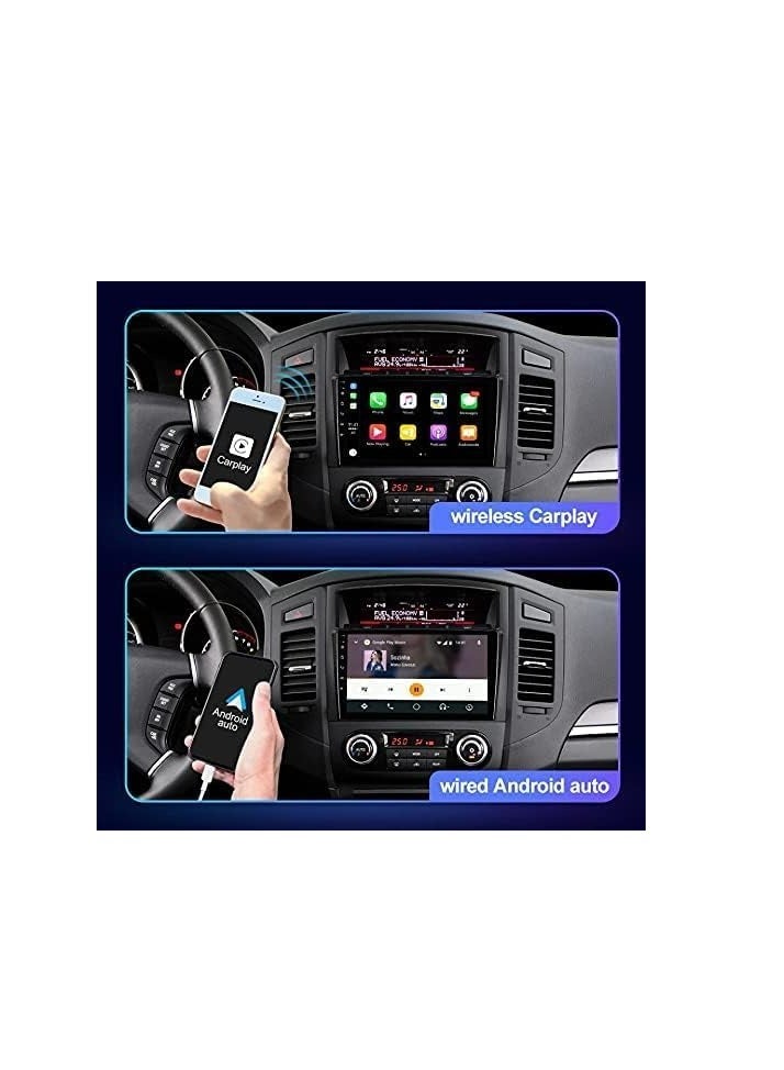 AVT Enhanced Android Car Stereo for Mitsubishi Pajero 2006-2016 - 9" IPS Touch Screen, 2GB RAM, 32GB ROM, MirrorLink, WiFi, Bluetooth, Backup Camera, Apple CarPlay Compatible - Image 2