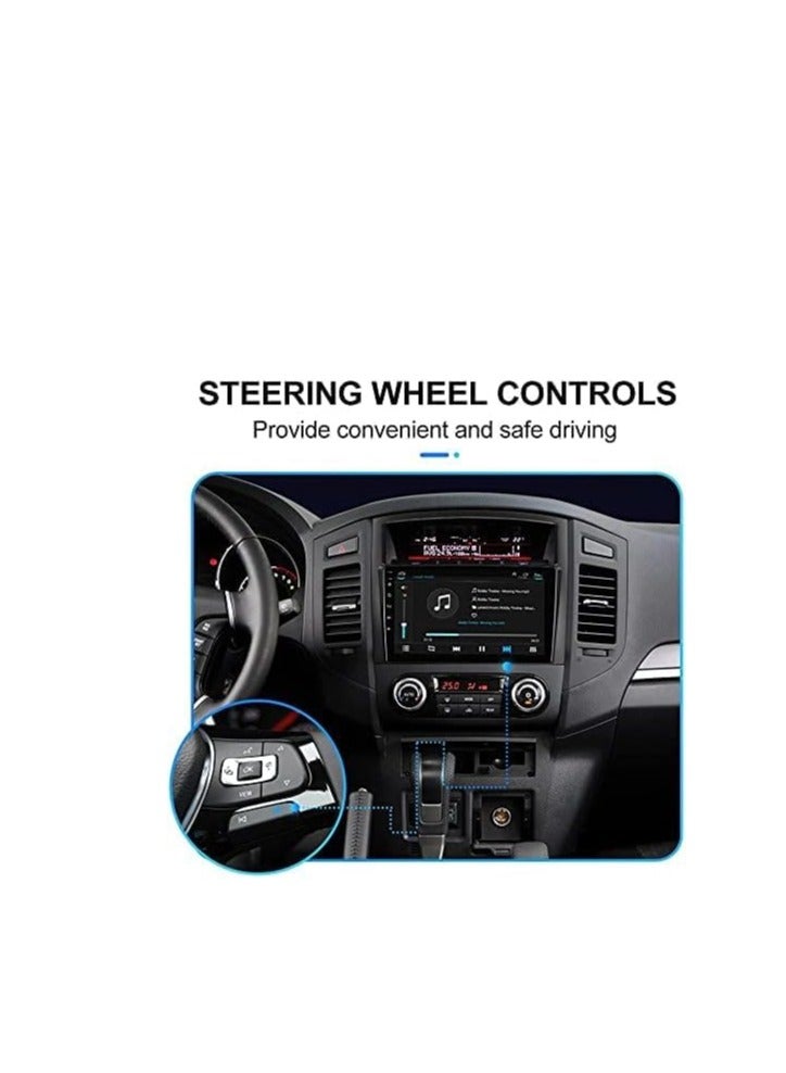 AVT Enhanced Android Car Stereo for Mitsubishi Pajero 2006-2016 - 9" IPS Touch Screen, 2GB RAM, 32GB ROM, MirrorLink, WiFi, Bluetooth, Backup Camera, Apple CarPlay Compatible - Image 3