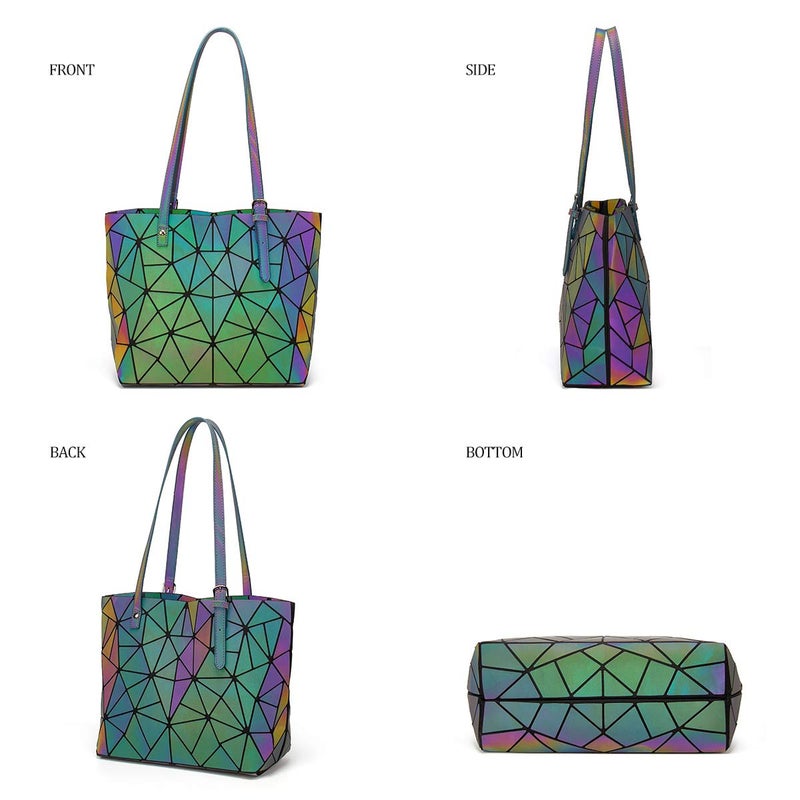YTL Women Fashion Handbags Wallet Tote Bag Shoulder Bag Top Handle Satchel Purse Set 3pcs - Image 2