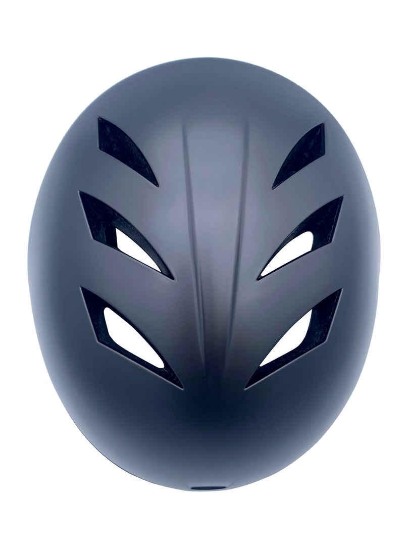 FSPEED Helmet for Electric Scooters Skateboard and Bicycle Riders Small Size ( Black)  - Image 1