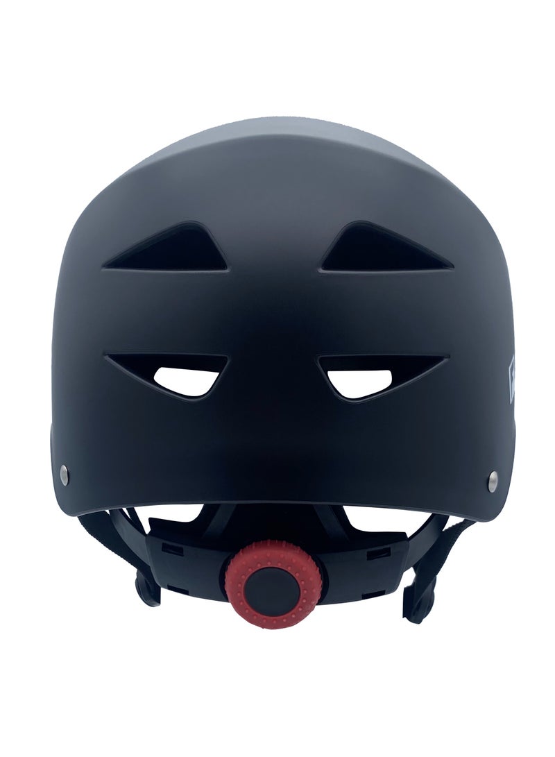 FSPEED Helmet for Electric Scooters Skateboard and Bicycle Riders Small Size ( Black)  - Image 2