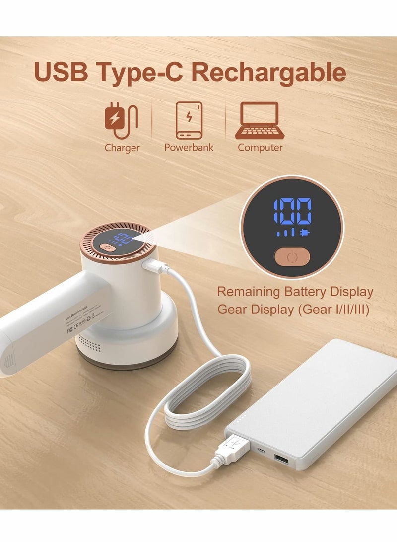 Y&D Electric Fabric Shaver Rechargeable Lint Remover - Image 3